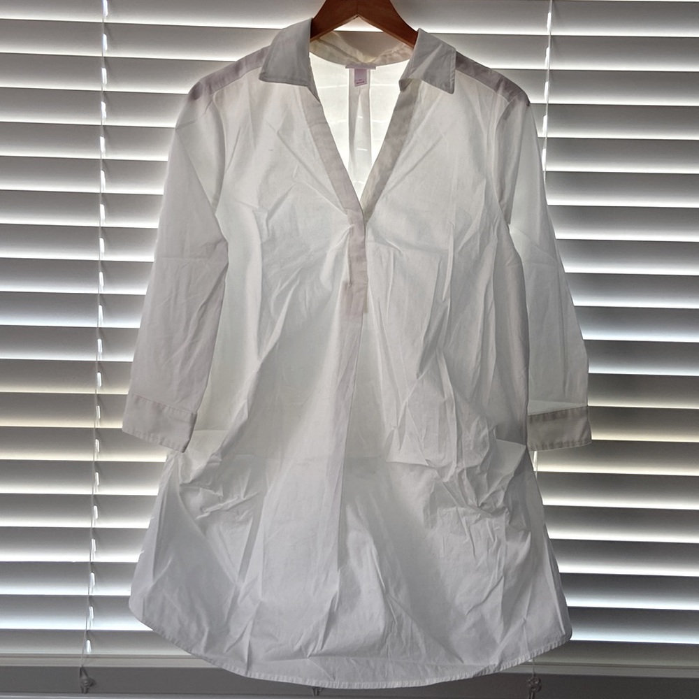 White Maternity Tunic